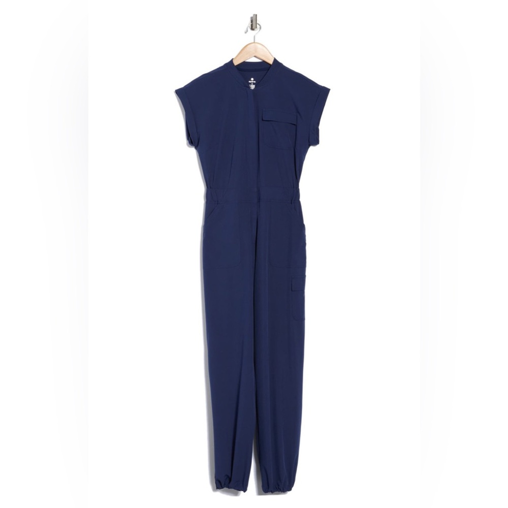 NWOT Apana Venture High Jumpsuit in naval academy - Large - Picture 3 of 6